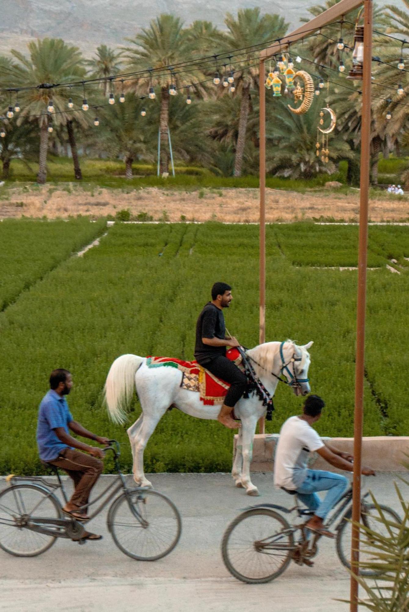 بيت نُزل السلام Bait Salam Inn Al Ḩamrāʼ Extérieur photo